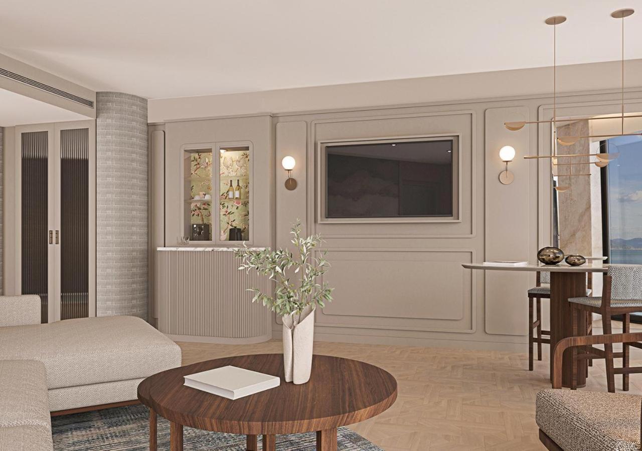Hotel Akra Antalia Esterno foto A 3D rendering of a living room